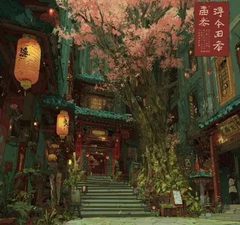 深夜独处片单主题画面，午夜室内灯光下的安静场景