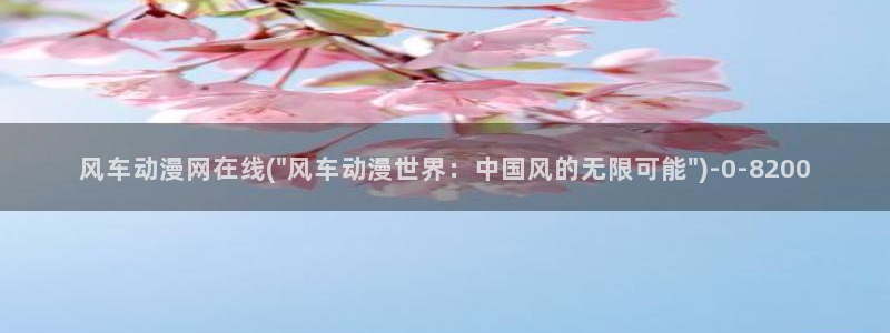 飞机杯动漫:风车动漫网在线(\